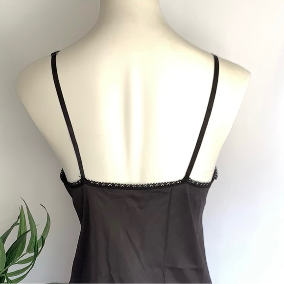 v i n t a g e :: Authentic 60s Satin Nylon Lace Full Slip Dress ILGWU - Picture 4 of 14